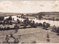 La Seine et l'le Besac vues vers l'amont (en direction de Vernon).