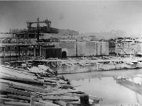 Le chantier du barrage