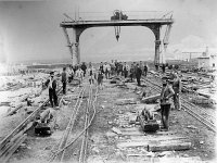 Le chantier du barrage