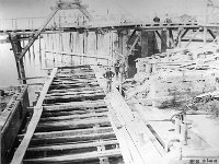 Le chantier du barrage