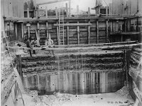 Le chantier du barrage