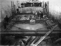 Le chantier du barrage