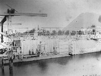 Le chantier du barrage