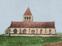 Ancienne glise Saint-Pierre (XVe/XVIe)  Ancienne glise St-Pierre (version colorise)